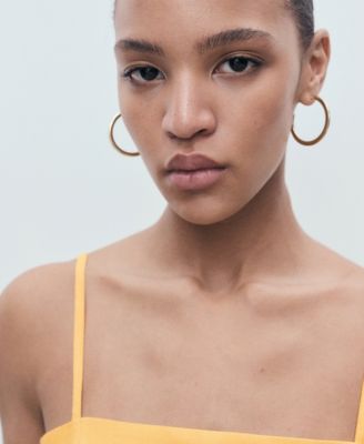 Women's Bow Linen-Blend Dress