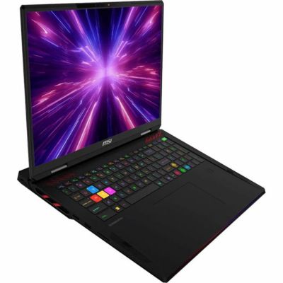 Raider 18 HX AI A2XWIG-014US 18" UHD+ 120Hz Gaming Laptop, Intel Core Ultra 9-285HX 2.8GHz, 64GB RAM, 4TB SSD, NVIDIA GeForce RTX 5080 16GB,