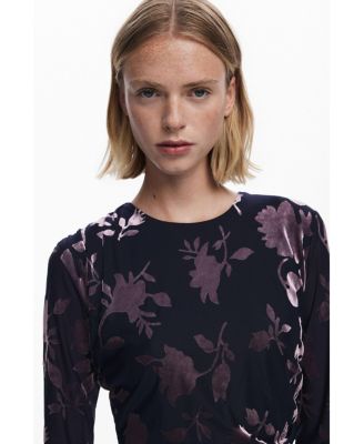 Women's Ruched mini dress