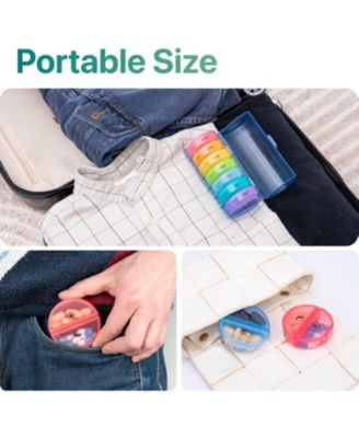 Weekly Pill Organizer 7 Day 2 Times a Day