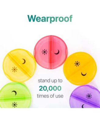 Weekly Pill Organizer 7 Day 2 Times a Day