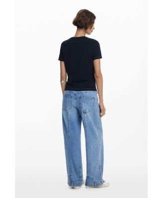 Women's Newspaper heart T-shirt