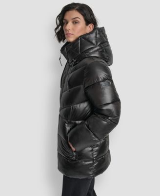 Women's Shine Hooded Puffer Coat