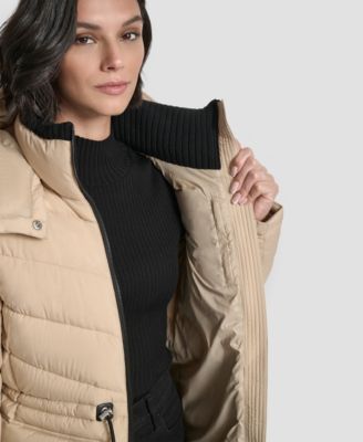 Women's Shine Hooded Anorak Puffer Coat