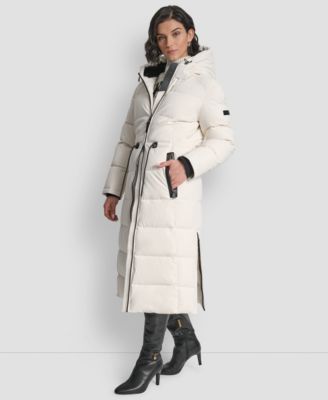 Women's Hooded Anorak Maxi Puffer Coat