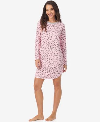 Women's Long Sleeve Scoop Neck Sleepshirt