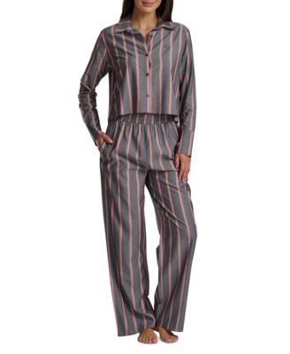 Women's Long Sleeve Top and High-Waist Pant Set