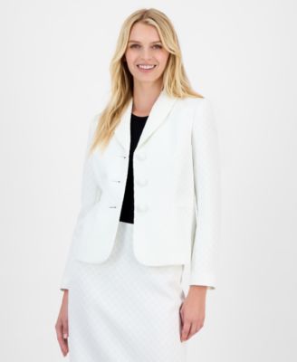 Women's Shawl-Collar Jacket & Pencil Skirt Suit Set