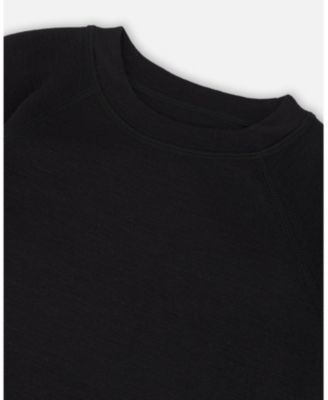 Kids Unisex Merino Wool Base Layer Set Black - Toddler|Child