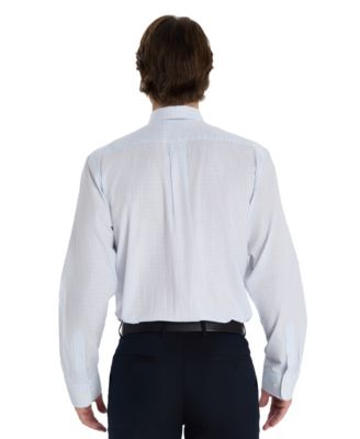 Men's Regular Fit Micro Check Dress Shirt, Macy's Exclusive