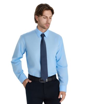 Men's Regular Fit Solid Dress Shirt, Macy's Exclusive