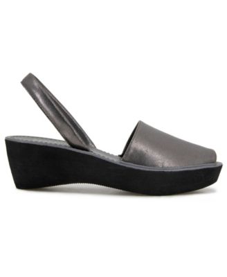 Women's Fine Glass Wedge Sandals