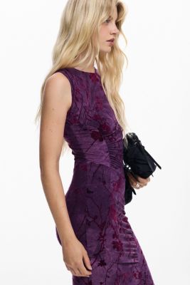 Women's Oriental midi dress