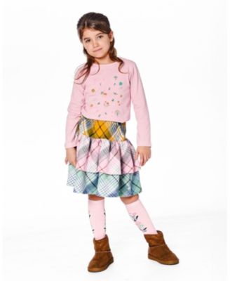 Toddler Girls Cotton Long Sleeve T-Shirt Dusty Pink - Toddler|Child