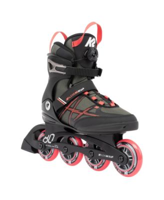 Alexis 80 Boa Gray Coral Womens Inline Skates Gray Coral 10.0
