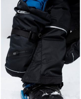 Kids Unisex Winter Mittens Teknik Black