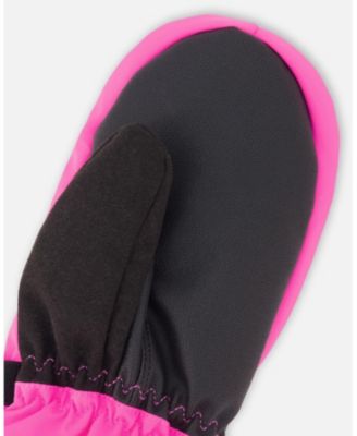 Girls Winter Mittens Teknik Fuchsia