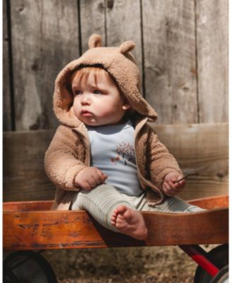 Baby Boy Cotton Onesie Light Blue 