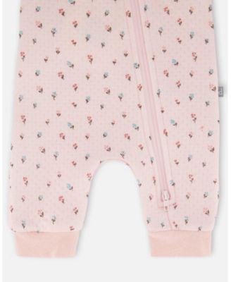 Baby Girl Cotton One-Piece and Baby Romper Pink Mini Floral - Baby