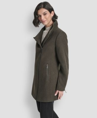 Women's Asymmetrical Zip Coat