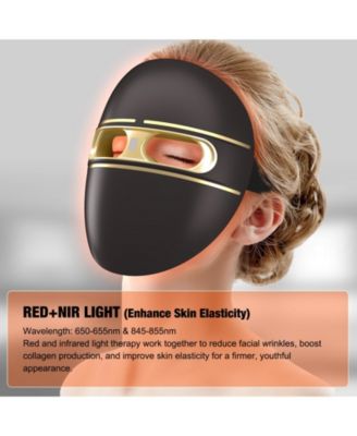 Penguin 4 LED Light Platinum Therapy Face Mask, FDA Approved
