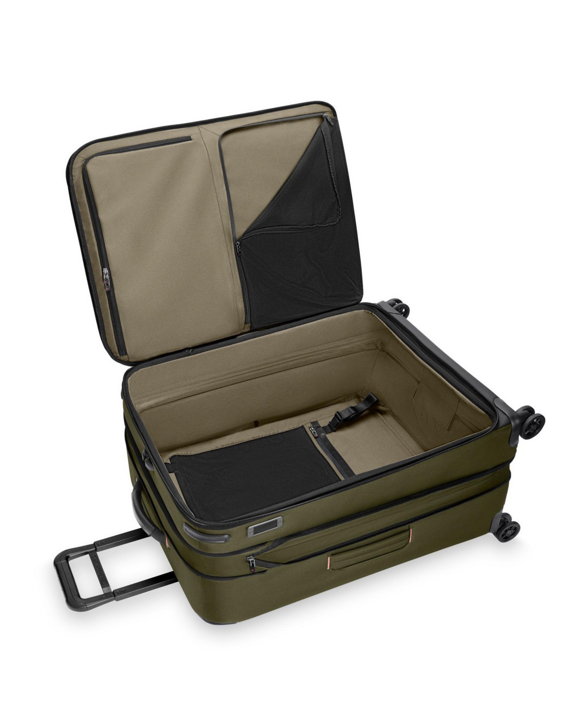 Briggs & Riley Zdx 29" Check-in Large Expandable Spinner In Green