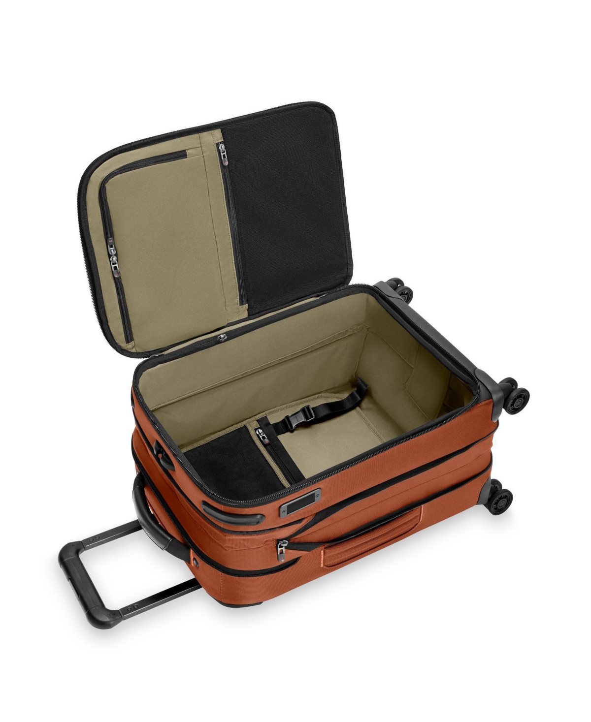 Briggs & Riley Global 21" Carry-on Expandable Spinner In Brown