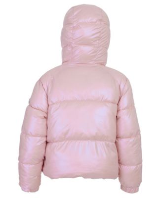Toddler and Little Girls Hooded Puffer Jacket