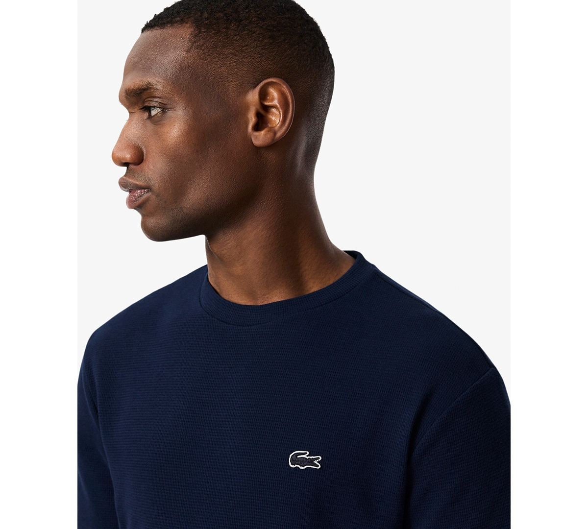 Lacoste Men's Short Sleeve Thermal T-Shirt