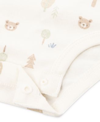 Baby Boy Short Sleeve Bodysuit, Hoodie and Pant, 3-Piece Set