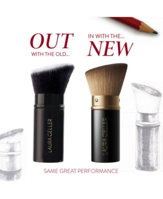 Retractable Angled Kabuki Brush