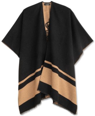Lauren Ralph Lauren - Crest Jacquard Ruana