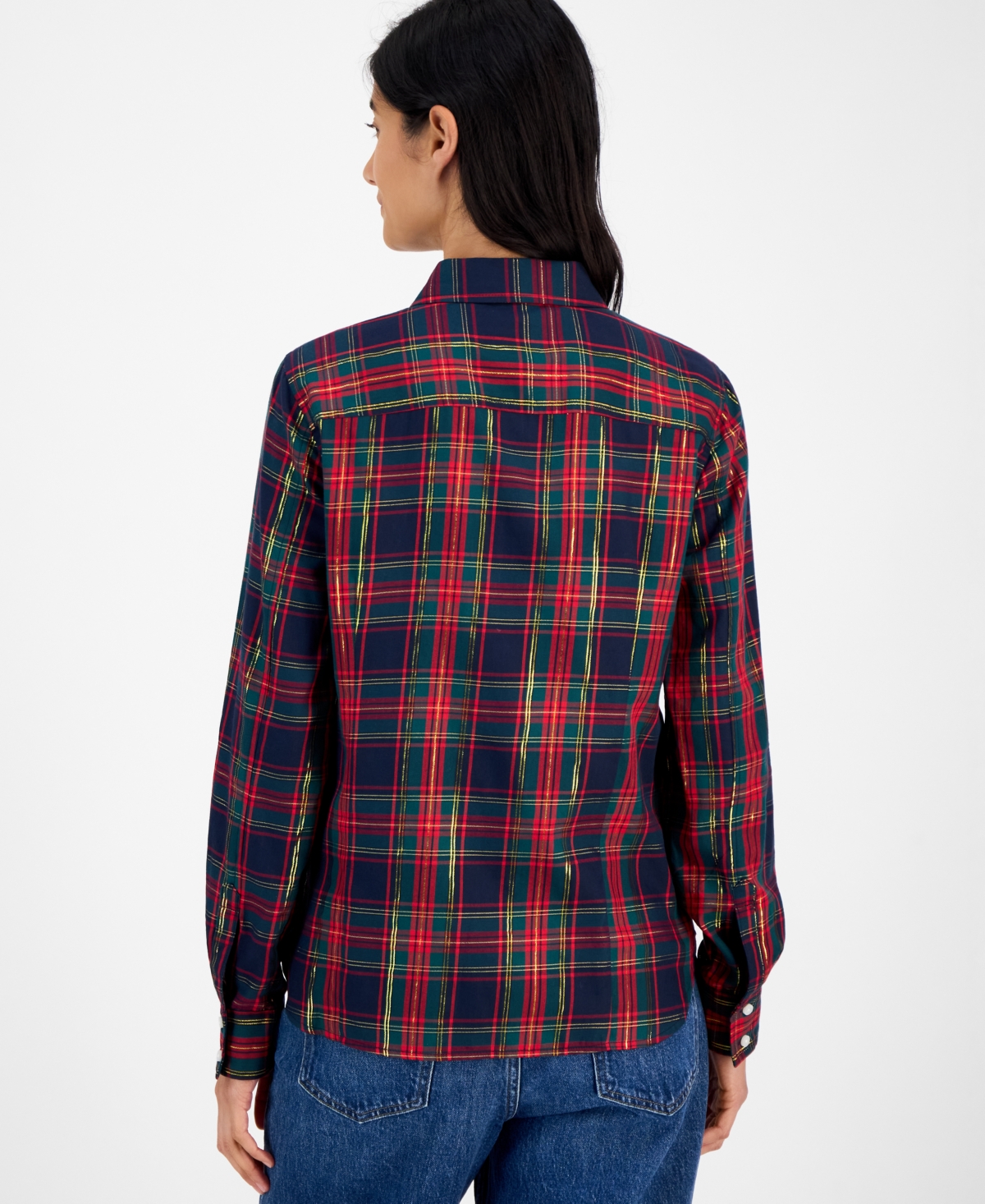 Tommy Hilfiger Women's Tartan Utility Shirt
