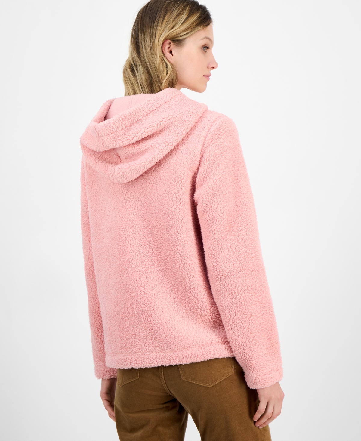 Nautica Jeans Women's Zippered Fleece Jacket