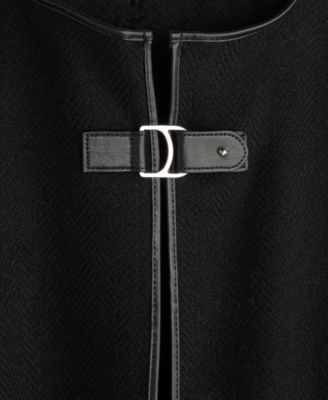 Equestrian-Buckle Ruana