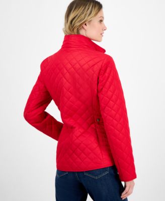 Women's Solid Quilted Jacket