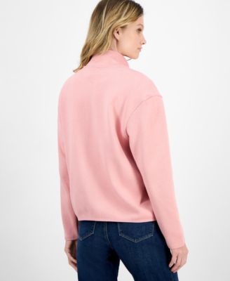 Women's Sweater Fleece Quarter-Zip Jacket