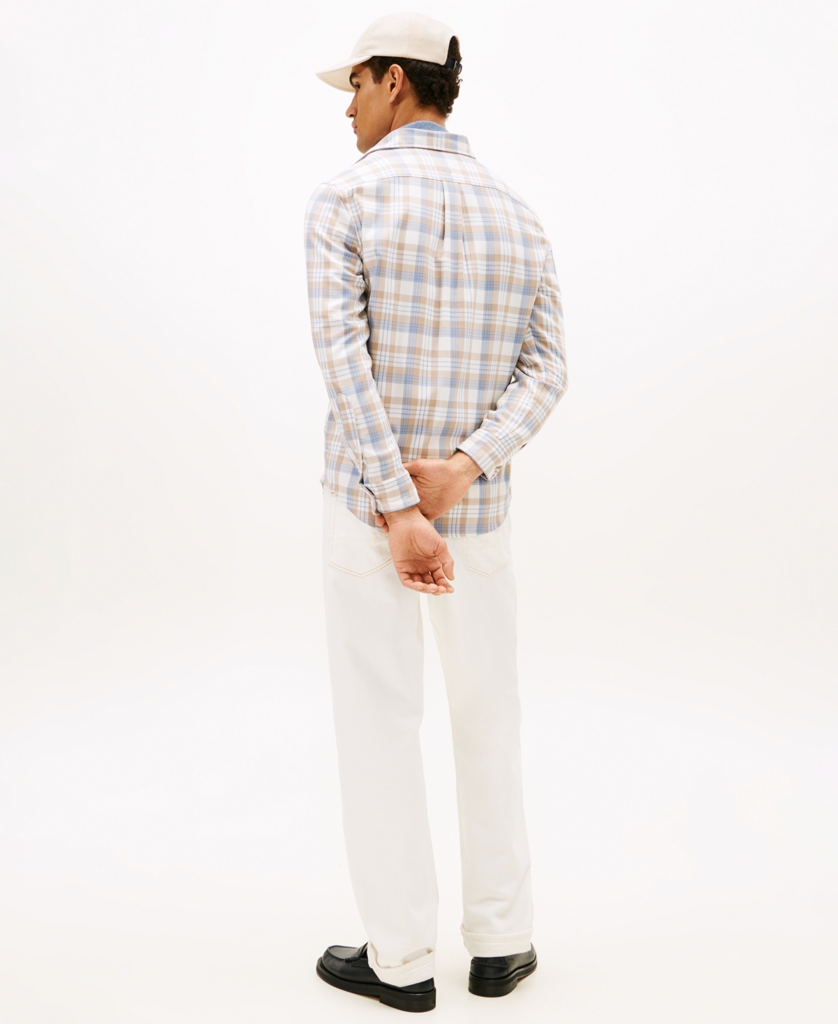 Tommy Hilfiger Men's Soft Touch Blend Check Shirt