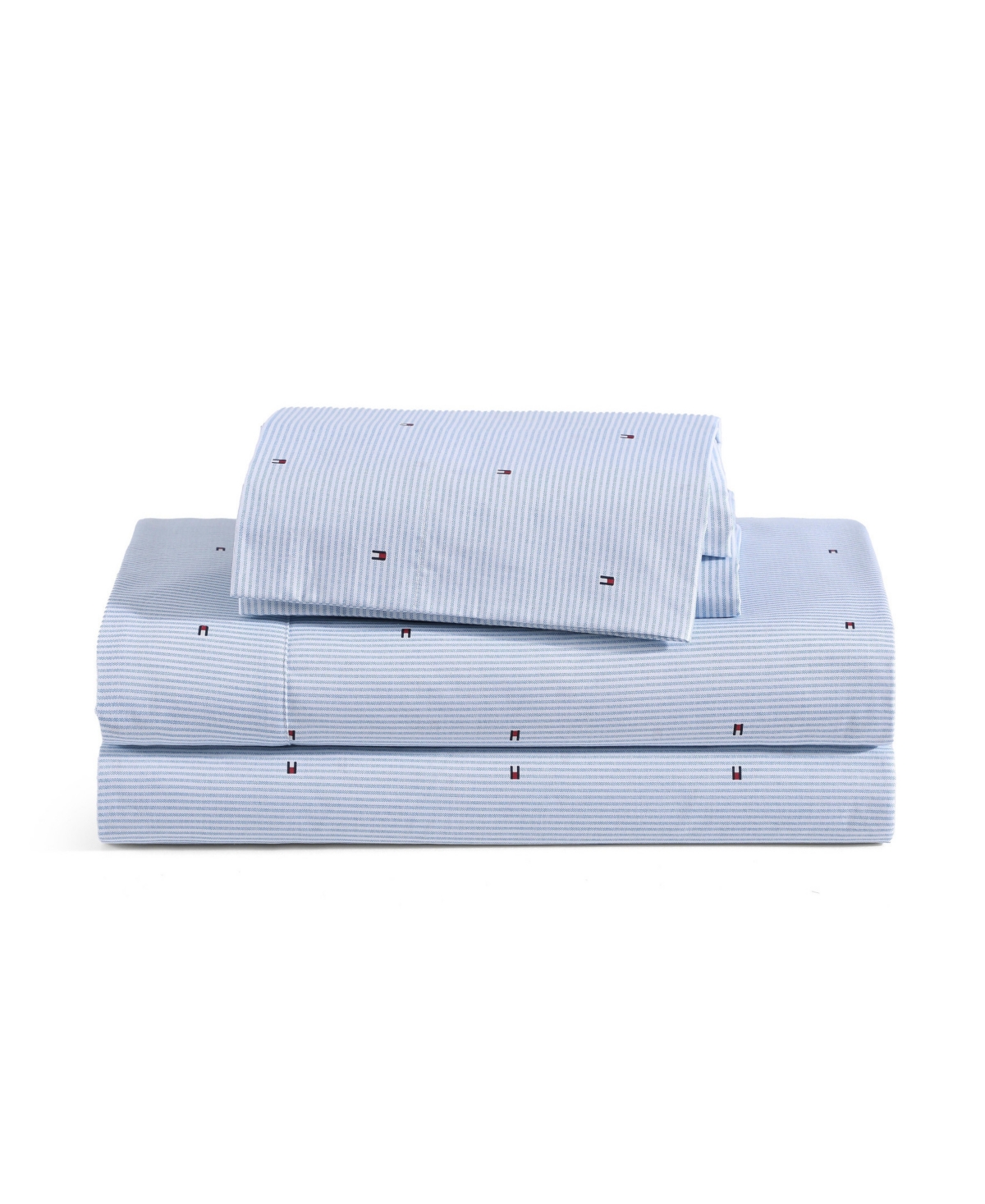 Tommy Hilfiger Printed 200-thread Count Cotton Percale 4-pc. Sheet Set, Queen