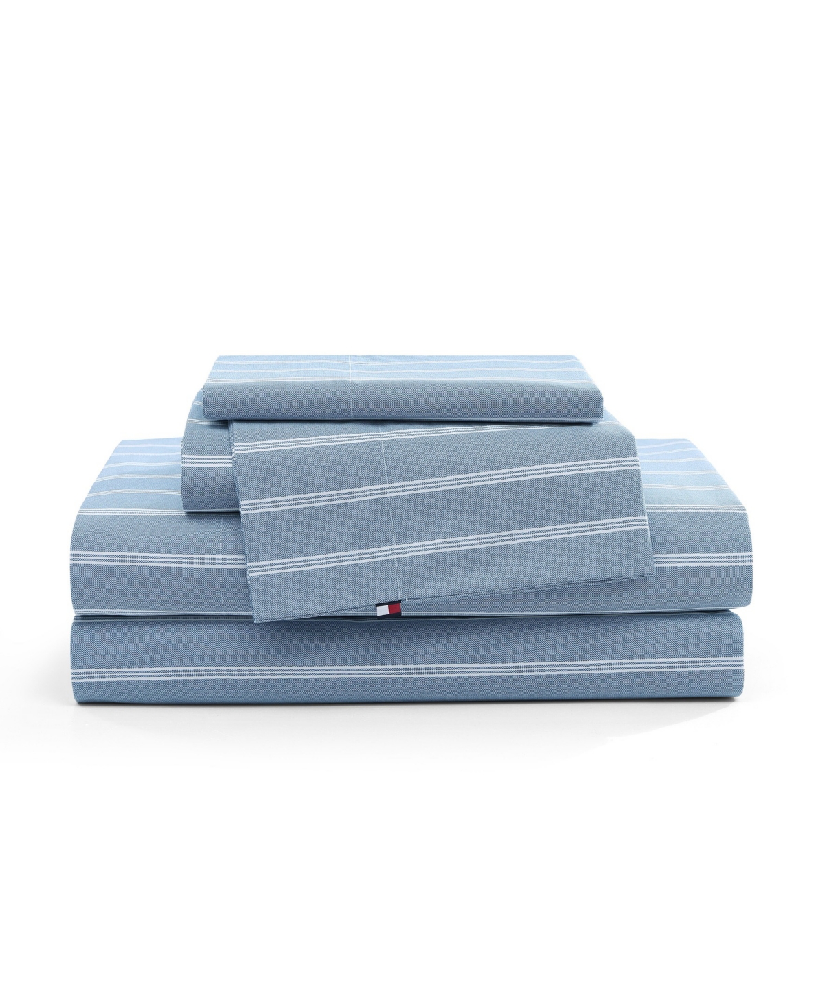 Tommy Hilfiger Printed 200-thread Count Cotton Percale 4-pc. Sheet Set, Full