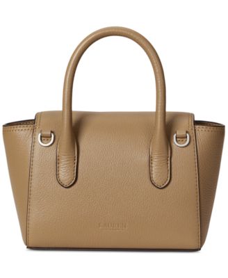 Tanner Small Pebbled Leather Satchel