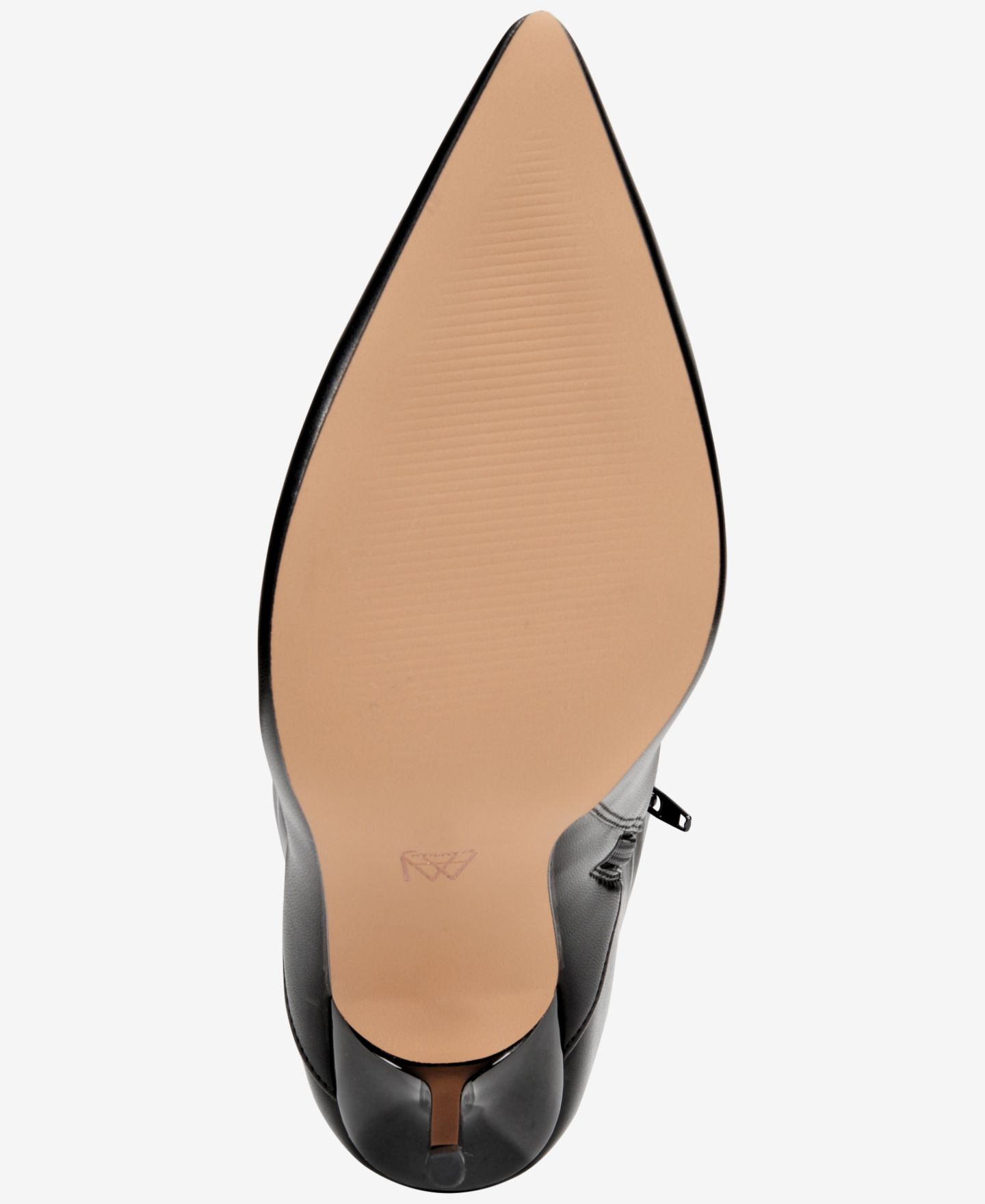Женские ботинки AAJ By Aminah Isabella Tall Shaft Dress Boots, цвет: Чёрный кожаный — фото 5