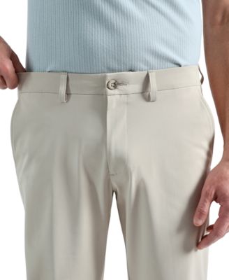 Sport Travel Performance Straight Fit Flat Front Pants