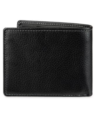Men's Bill Divider and Ornament Passcase Wallet