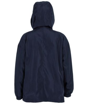 Big and Toddler Boys Fleece Lined Zipper Rain Jacket