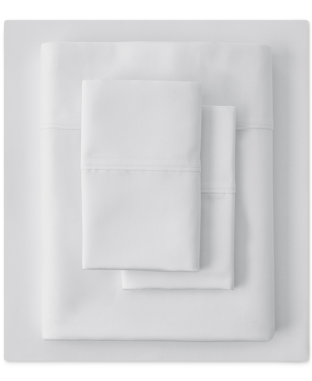 Sunham 1200-thread Count Solid 4-pc. Sheet Set, Queen In White
