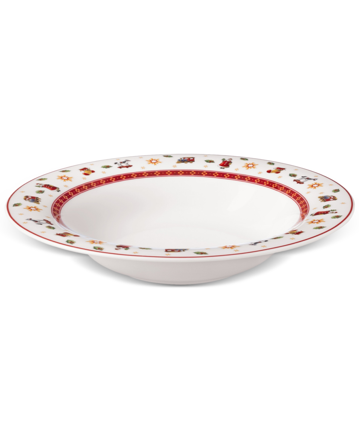 Villeroy & Boch Toys Delight White Round Soup Plate In Multi