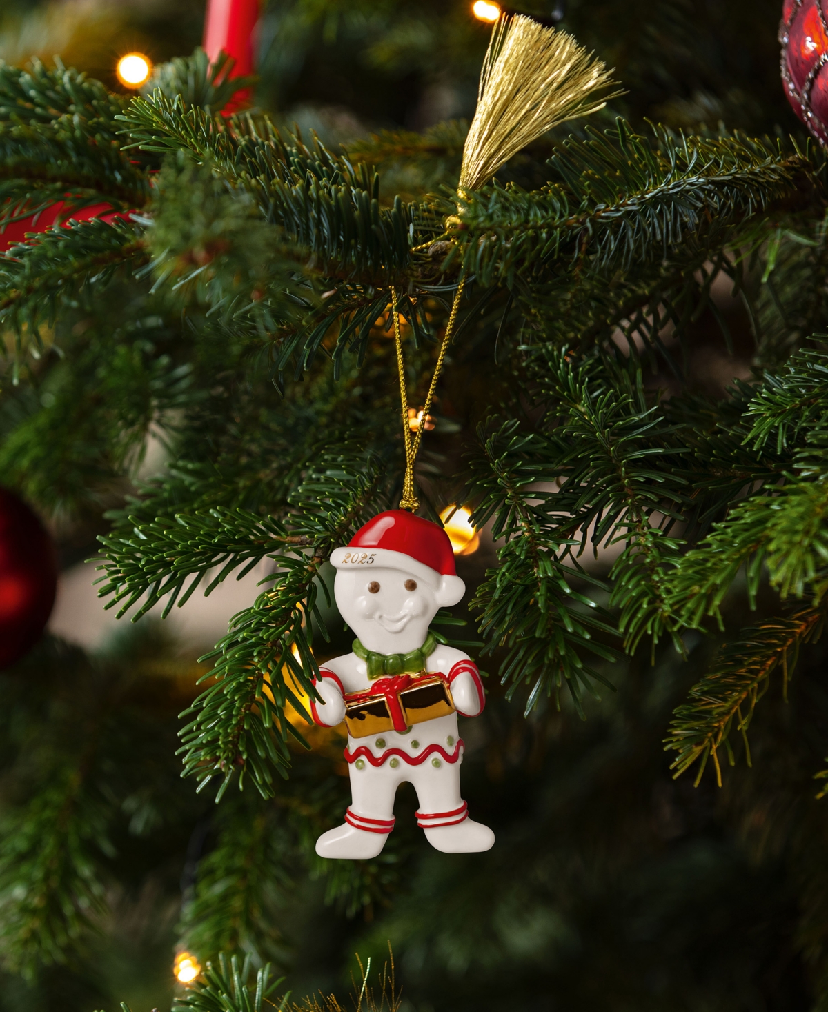 Villeroy & Boch 2025 Gingerbread Man Ornament In Multi