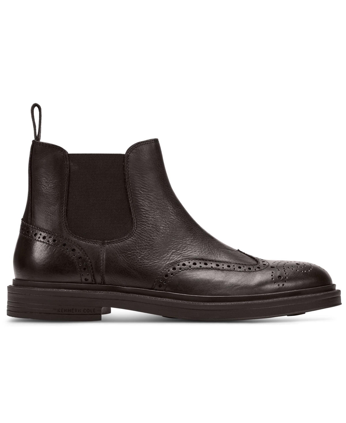 Kenneth Cole New York Frank Wingtip Chelsea Boot In Brown