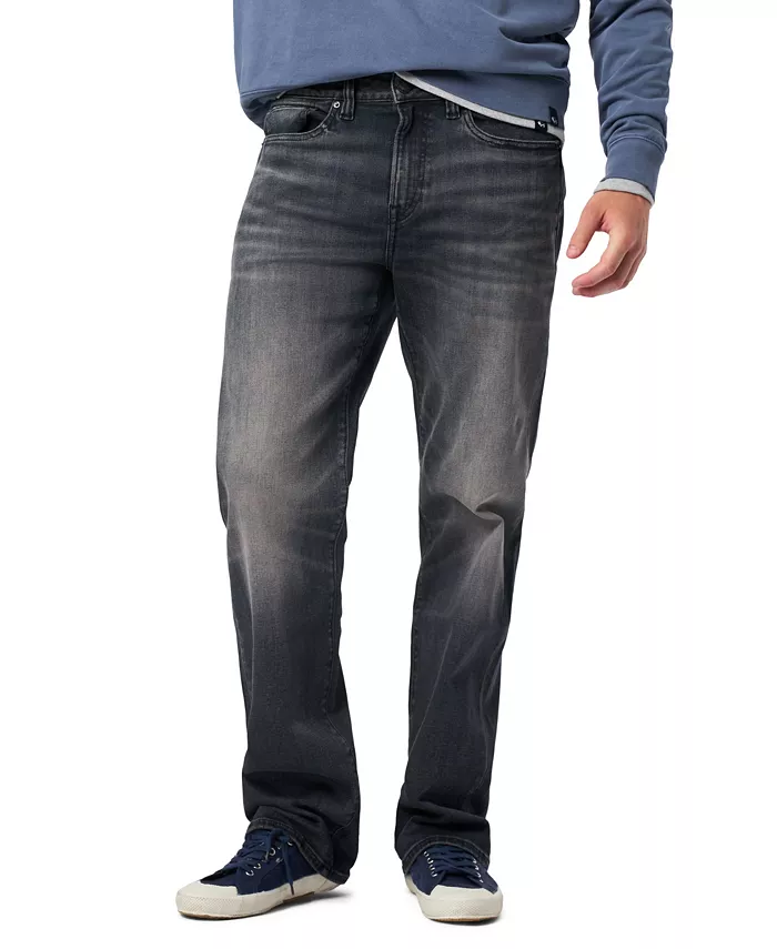 Men's Easy Fit Straight Ruffer Jeans